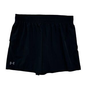 Under‎ Armour Shorts Men's 7" Black Woven Athletic Running Training Fittness